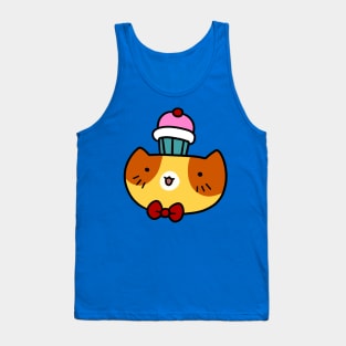 Cupcake Cat Face Tank Top